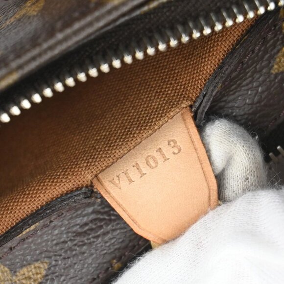 LOUIS VUITTON Cabas Piano Shoulder Bag Monogram Leather Brown M51148 77FB881 - Picture 15 of 16